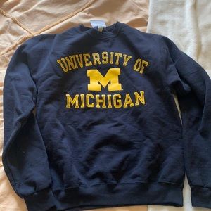 Vintage University of Michigan crew neck